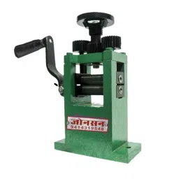 Johnson Tools ‎Chkupara-1 50 Teeth Per Roller Green Zigzag Machine for Gold &a; Silver Jewellery Work image 2