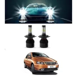 Trigcars 2 Pcs 75W High Power Water Proof Car LED Headlight Bulb Set for Tata Indigo Ecs, TRIG72WATTS0252-picture-30