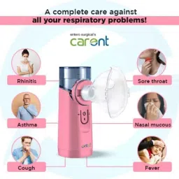 Carent Pink Nebulizer Machine, YS-30-PINK image 4