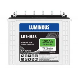 Luminous LIFE MAX - LM 18075 150Ah Tubular Battery-picture-17