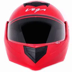 Vega Crux Motorbike Red Full Face Helmet, Size (Large, 600 mm) image 3