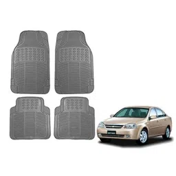 Kozdiko 4 Pcs Grey Rubber Car Mat Set for Chevrolet Optra-picture-18