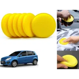 Auto Pearl Polyurethane Beige Washing &a; Waxing Polish Foam Sponge for 1Series (Pack of 4)-picture-33