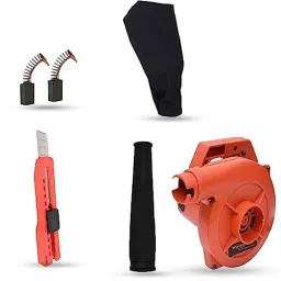 Walkers 800W Plastic Red Electric Air Blower with Carbon Brushes &a; Utility Knife, WKCB261-picture-45