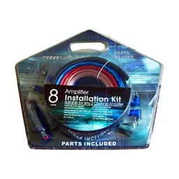 Auto Pearl Geestar Plus 8 Guage 2 Channel Amplifier Full Installation Kit for Mitsubishi Outlander, GS-208 image 3