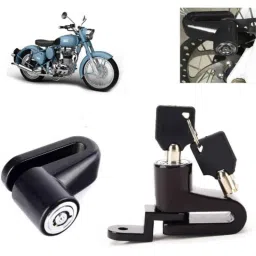 Auto Pearl Steel Heavy Duty Anti Theft Disc Brake Lock for Classic Squadron, Lock_548-picture-11