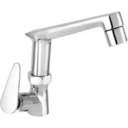 Kount Taj Brass Chrome Finish Swan Neck Basin Tap-picture-26