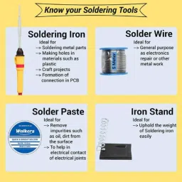 Walkers 13 in 1 Glue Gun Kit with Soldering Iron, WK0051 image 2