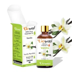 GoWoo 2 Pcs 10ml Natural Vanilla Aroma Oil &a; 100ml Almond Carrier Oil Set, GWOC1270-P47+P164 image 2