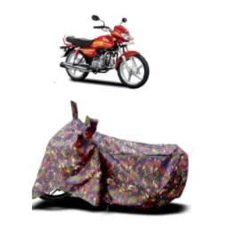 Winted Polyester UV &a; Water Resistant Bike Body Cover for Hero CD Deluxe , WIN-P-038-image-98