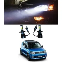 Trigcars 2 Pcs 50W 4 Side Micro Chip Heavy Duty Car LED Headlight Set for Maruti Ignis-picture-25