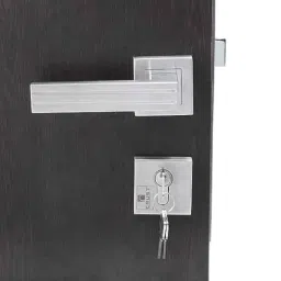 Homexpert Rose Altroz-R-OSK 60mm Stainless Steel Silver One Side Key Mortise Door Lock Set-image-28
