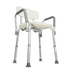 Entros Height Adjustable Shower Chair with Bath Bench Stool, SC6055A image 3