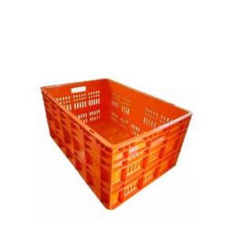 Supreme 650x450x315mm 76L Plastic Orange Jumbo Crate, SSP-654531-picture-20