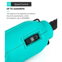 Krost 252 Pcs Multifunctional Mini Rotary Grinding Tool Kit with Flexible Shaft, TC252 image 5