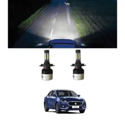 Trigcars 2 Pcs 72W Cool White Night-Eye LED Headlight Bulb for Maruti Swift Dzire 2017, 2299NIGHTEYE0186-picture-14