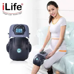 iLife Grey Black Professional Joint Pain Relief Single Knee Massager image 5
