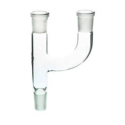 ABGIL B-24 Borosilicate 3.3 Glass Three Way Claisen Adapter with Two at Angle Neck, ABG173-picture-14