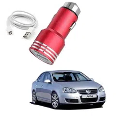 Kozdiko 3.1A Dual USB Car Charger with 1 Micro USB Cable for Volkswagen Old Jetta (Dual008-Dual015)-picture-10