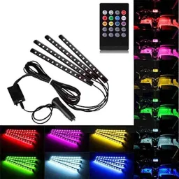 Kozdiko 4-in-1 12 LED Atmosphere Interior Decorative Foot Strip Light Set for BMW 4 Series-picture-21