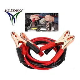 Kozdiko 7.5ft Copper Core Red &a; Black Heavy Duty Car Battery Booster Cable for Maruti Suzuki Ciaz Facelift image 2