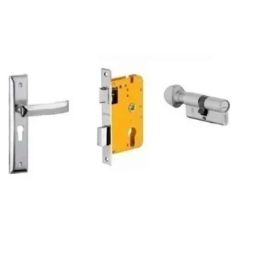 Dorset HL Series Quadra 60mm Stainless Steel Patina Finish Door Handle Lock Set with Coin &a; Knob-picture-31