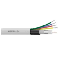 Havells 3+1 PVC Insulated Copper Conductor CCTV Camera Cable, WHOJTDWACT31, Length: 90 m-picture-28