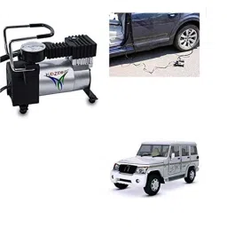 Kozdiko 12V DC Heavy Duty Metal Tyre Inflator for Mahindra Bolero XL, Tyre_Inflator_D132-picture-27
