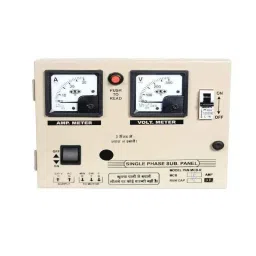 Jindal 1HP 4 inch Pure Copper Single Phase Oil Filled Submersible Pump with Control Panel image 2