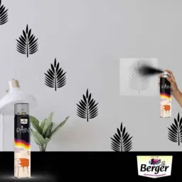 Berger 400ml Metal Smoke Grey DIY Rich Gloss Enamel Spray Paint, F0031A0634000400 image 4
