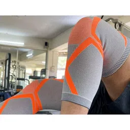 Lomo Luxe Nylon Knee Support Brace, KS-001, Size: XXL image 3