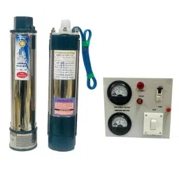 Pressureking 1HP 10 Stage Oil Filled Submersible Pump with Control  Panel 1 Year Warranty, Total Head: 100-150 ft-picture-40