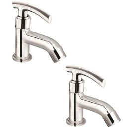 IRIS C-2 Brass Chrome Finish Long Body Pillar Cock (Pack of 2)-picture-18