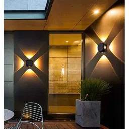 LumoGen 4W IP65 4 Way Waterproof Round Wall LED Lamp, WL03 image 3