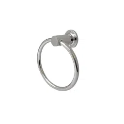 Anatomix Esteem Stainless Steel Silver Chrome Finish Round Towel Ring-picture-11