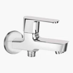 Kerovit Orion Silver Chrome Finish 2 Way Bib Tap with Flange, KB611005-picture-48