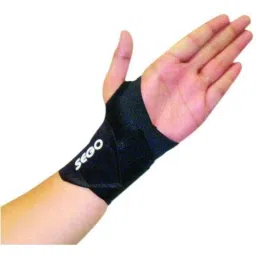Sego Universal Breathable Fabric Beige Wrist Wrap with Thumb Loop, 2919-001-picture-39