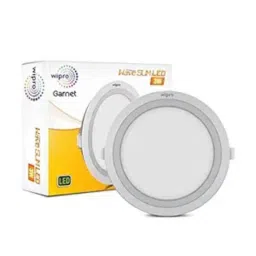 Wipro Garnet 3W 4000K Polycarbonate Neutral White Round LED Wave Panel Light, D710340-picture-19