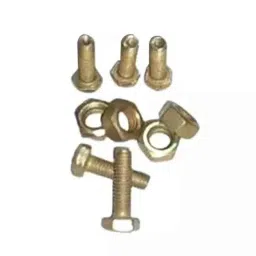 B K Jagan &a; Co 10x50mm GI Hex Head Bolt with Nut, HEX154B (Pack of 100)-picture-38