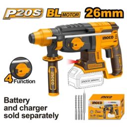 Ingco 20V Li-ion Cordless Rotary Hammer without Battery &a; Charger, CRHLI20228-picture-33