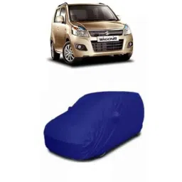 Oscar Blue &a; Grey Car Cover Maruti Suzuki Wagon R-picture-14
