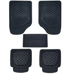 Kozdiko 6255TW 5 Pcs PVC &a; Rubber Beige Light Weight Car Mat Set for Maruti Old Ertiga, KOZ_7379-picture-45