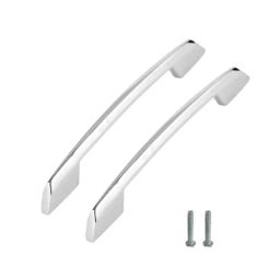 Atom 545 6 inch CP Finish Zinc Cabinet Pull Handle (Pack of 2)-picture-47
