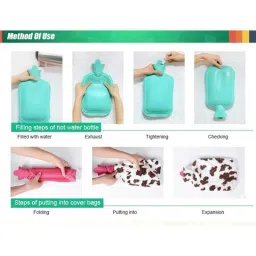 Easycare Super Deluxe Green 2L Hot Water Bag, EC-HB1881GREEN image 3