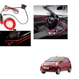 Kozdiko 12V 5m Red Car Interior Decor Neon Strip Light for Hyundai Eon, Koz-90027-picture-42