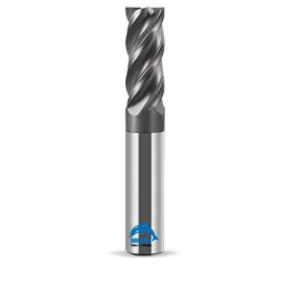Dolphin 10x75mm 10mm 2 Flute Corner Radius Solid Carbide End Mill-picture-27