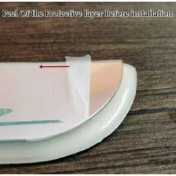 SureStrive 4 Pcs Acrylic Car Side Footstep Set with Blue LED Door Sill Scuff Plate for Hyundai Verna 2023 Type-4 Model image 3