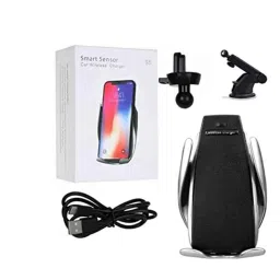 Kozdiko 10W Silver Wireless Car Charger with Infrared Sensor for Honda i-DTec 2010-2014-picture-38