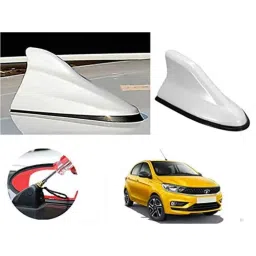 Auto Pearl ABS White Universal Replacement Shark Fin Car Roof Antenna For Tata Tiago 2019-picture-29