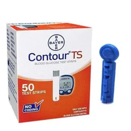 Bayer Contour TS Blood Glucose with 50 Test Strip &a; Euroclix 100 Pcs 30 Gauge Blood Lancet Box-picture-16